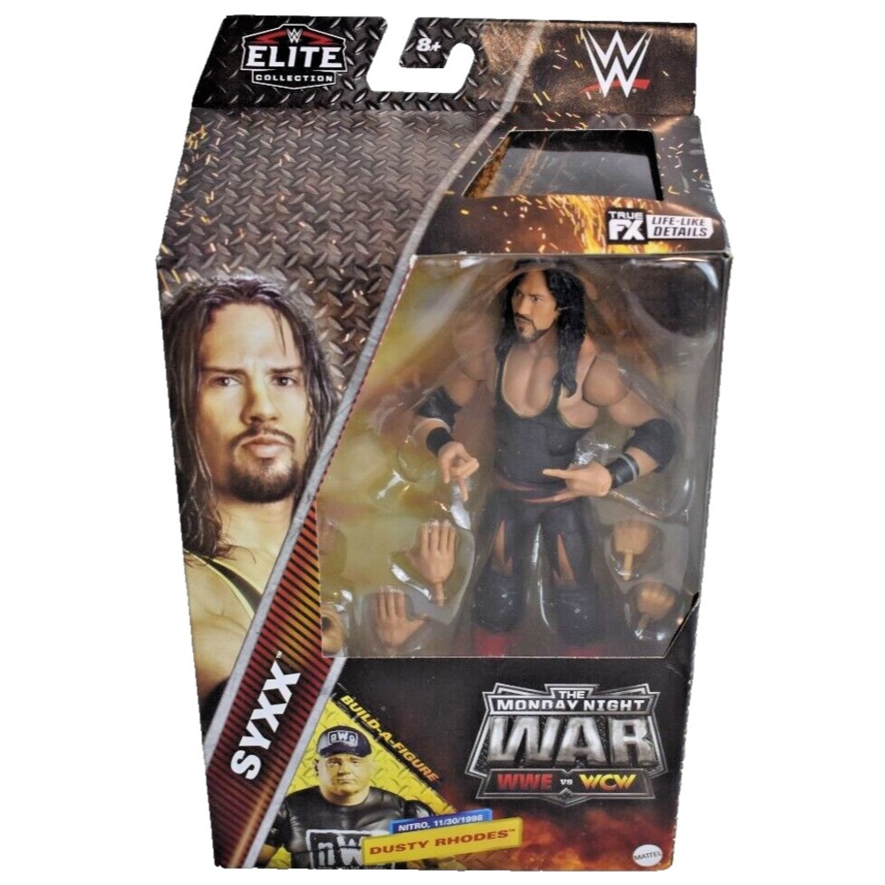 WWE Mattel Elite Monday Night War Series 5 Syxx Action Figure Walmart Exclusive